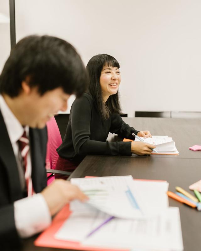 商談の様子